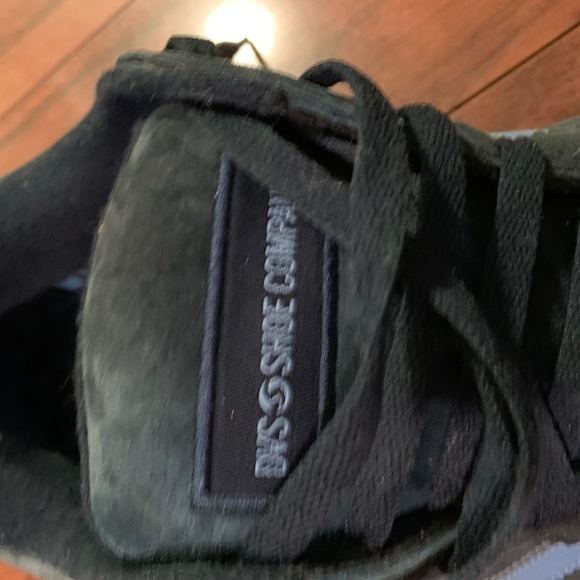 Vintage DVS Milan skate shoes suede dark blue and teal Men's size 8 - Picture 8 of 8